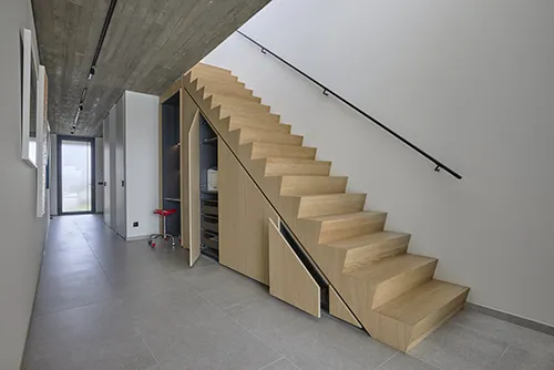 Staircase -WE Architects - Vrasene, Belgium